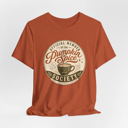 Pumpkin Spice Society Tee