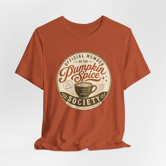 Pumpkin Spice Society Tee