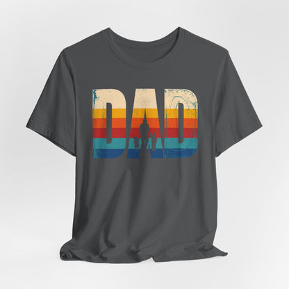 Dad Vintage Sunset Graphic Tee