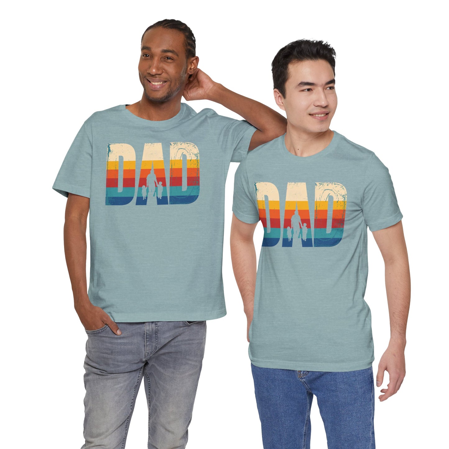 Dad Vintage Sunset Graphic Tee