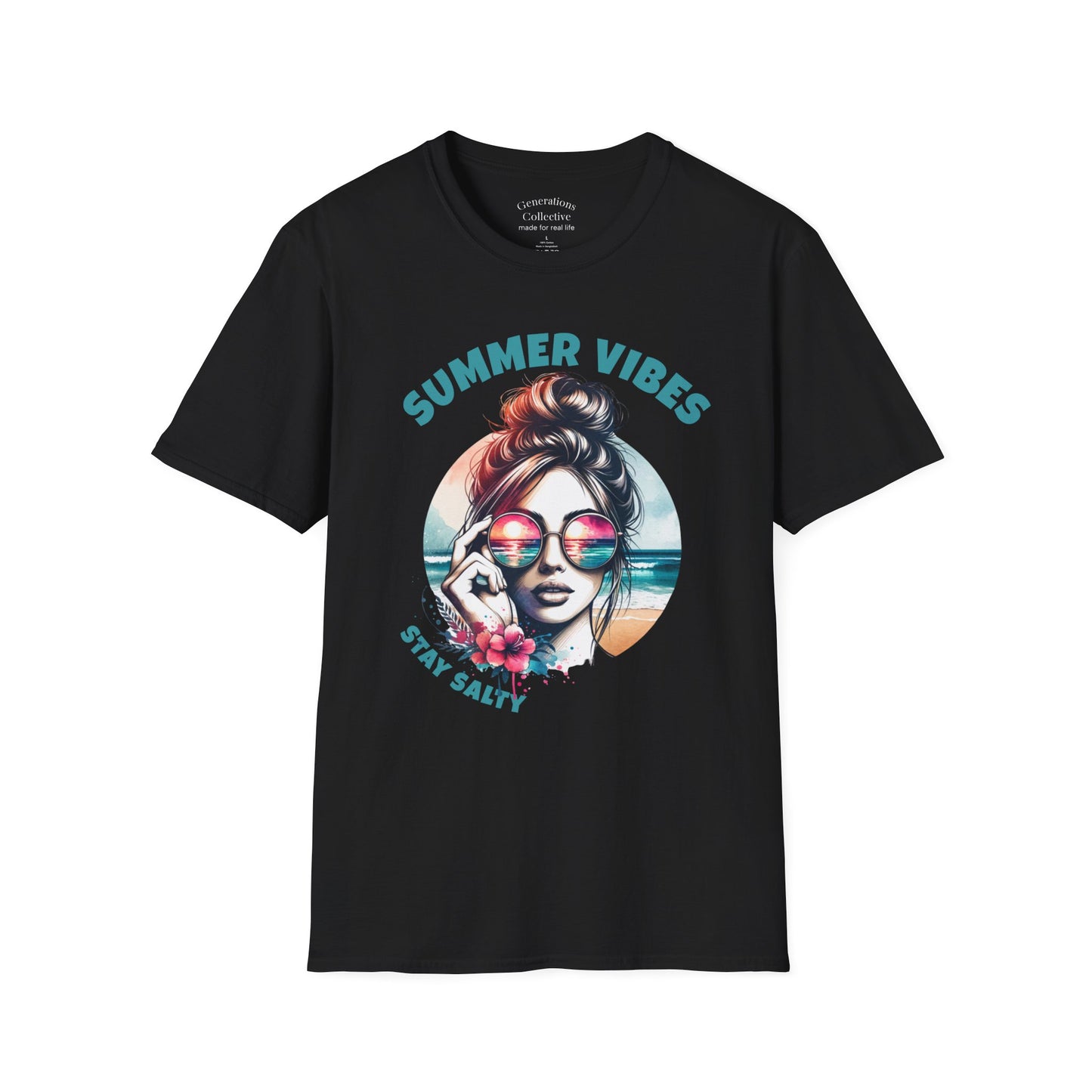 Stay Salty Summer Vibes Graphic Tee