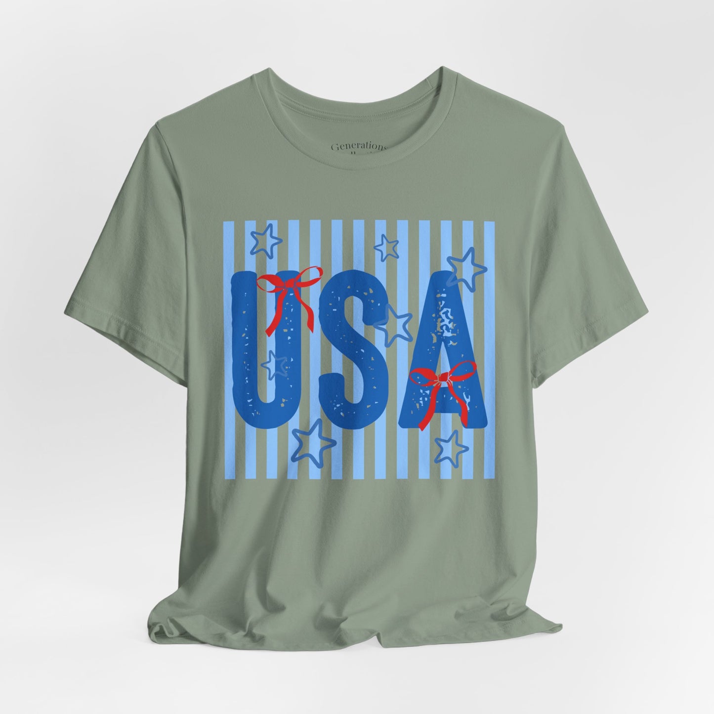 USA Stars Graphic Tee