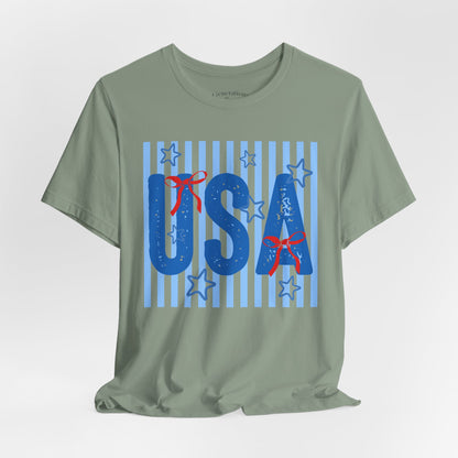 USA Stars Graphic Tee