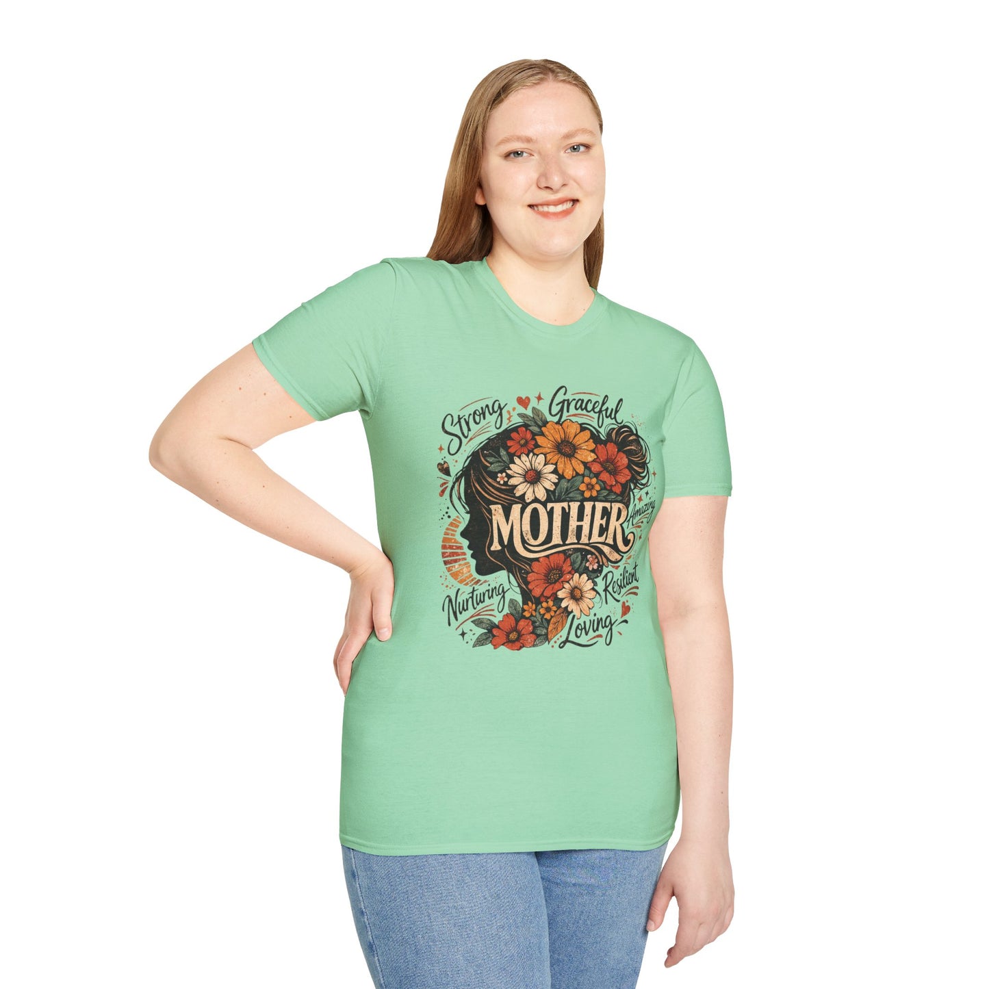 Mother Floral Vintage Graphic Tee