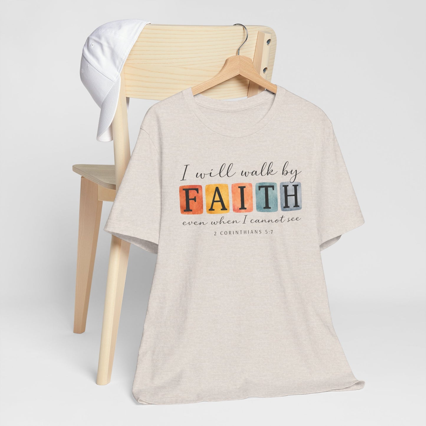 I Will Walk By Faith Graphic Tee