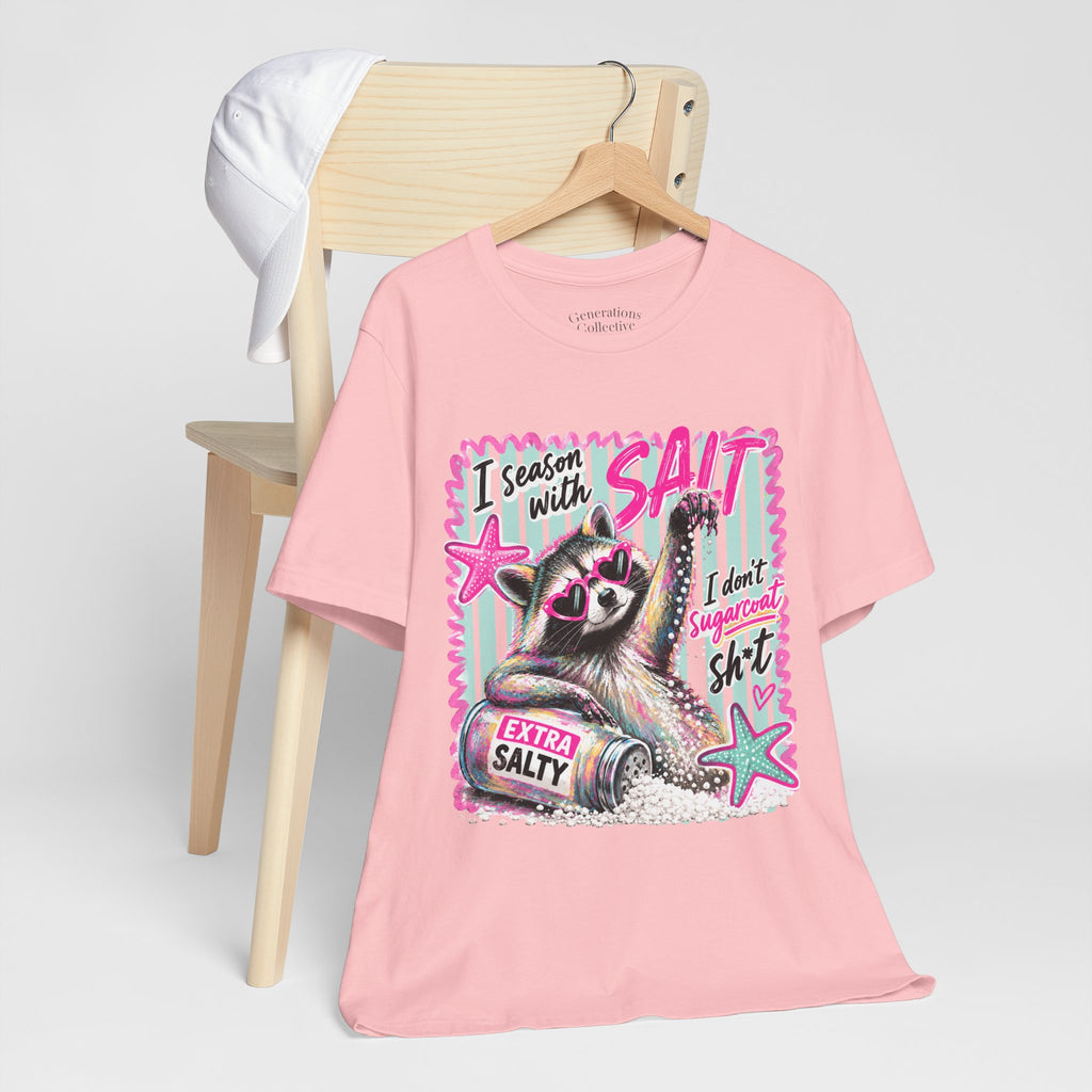 Seasoned With Salt Raccoon Tee