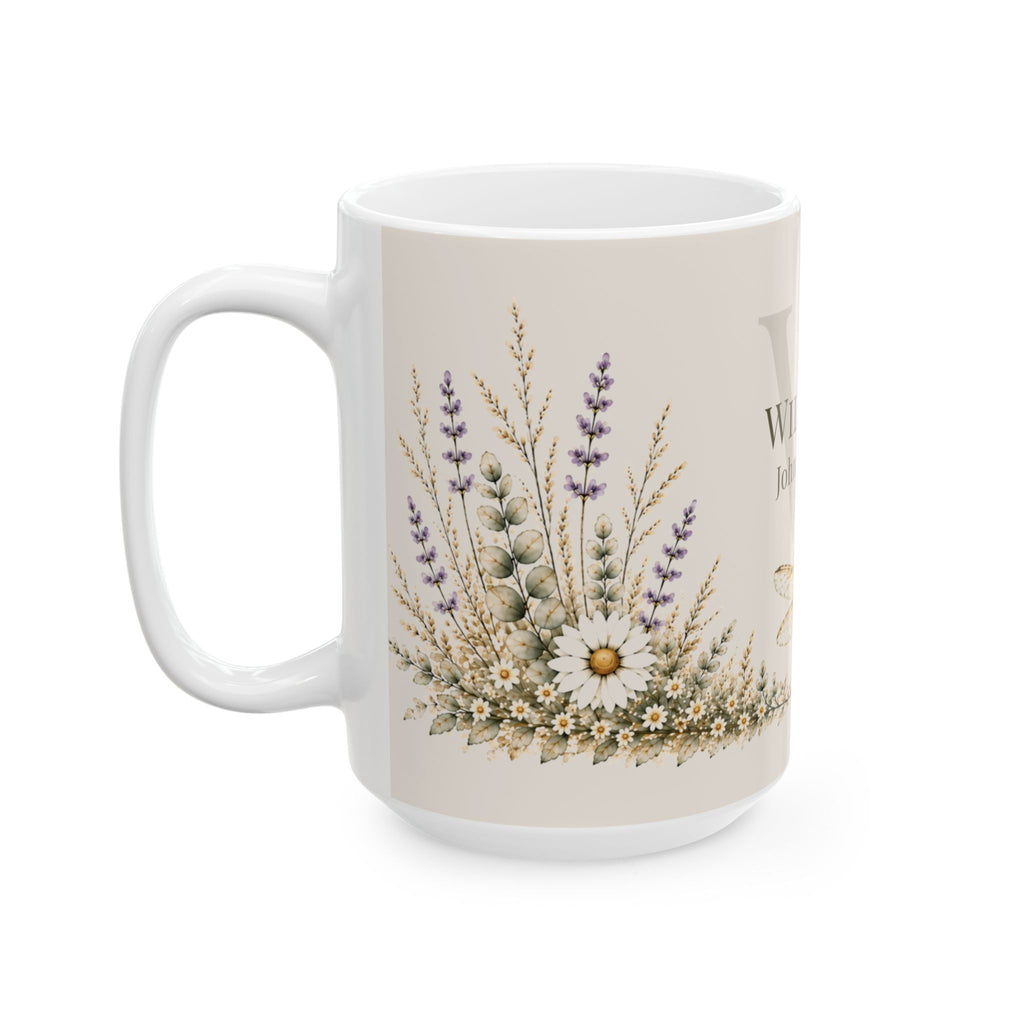 Dragonfly Meadow Personalized Family Mug