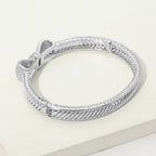 Tied with a Bow Bangle Bracelet