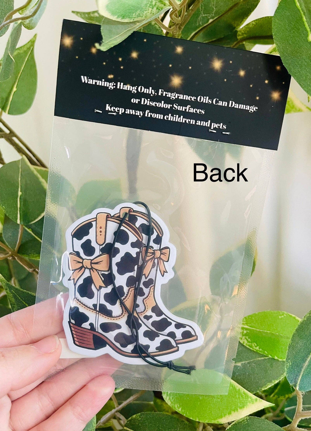 Cowgirl Boots Car Air Freshener