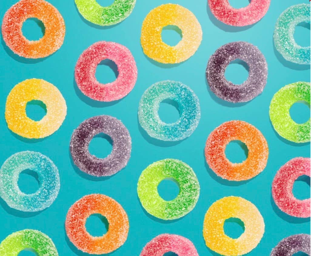 Gourmet Rainbow Sour Rings