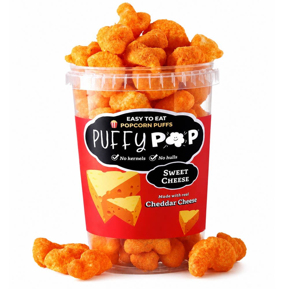 Sweet Cheese Crack Corn Puffy Pop