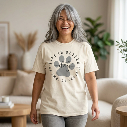 Better With a Dog Graphic Tee