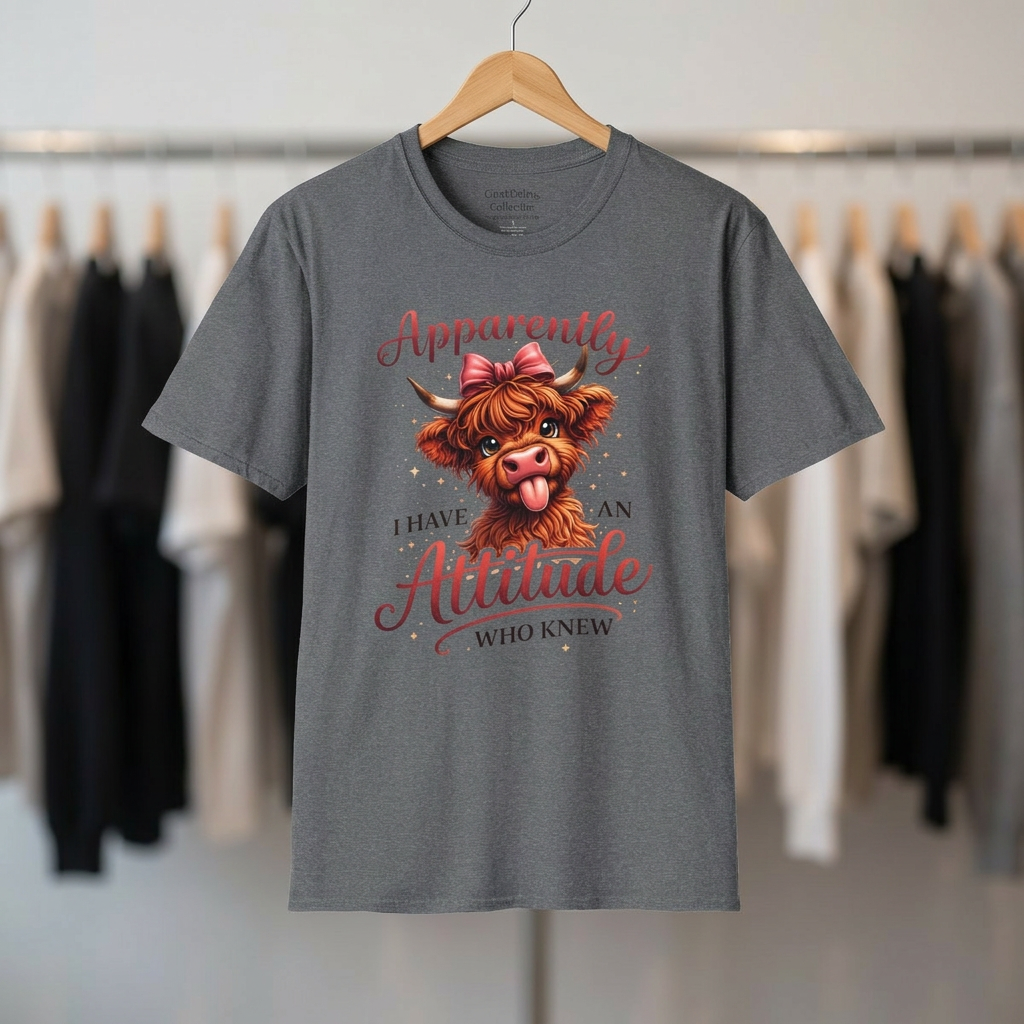 Apparently I Have An Attitude Graphic Tee