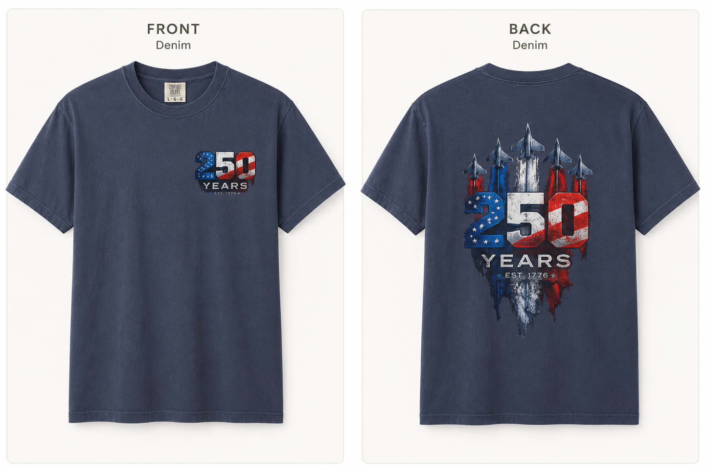 250 Years Anniversary Graphic Tee