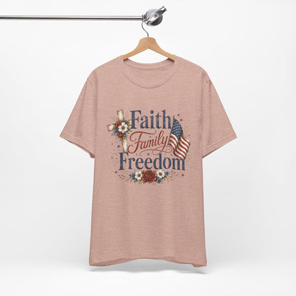 Faith Family Freedom Graphic Tee