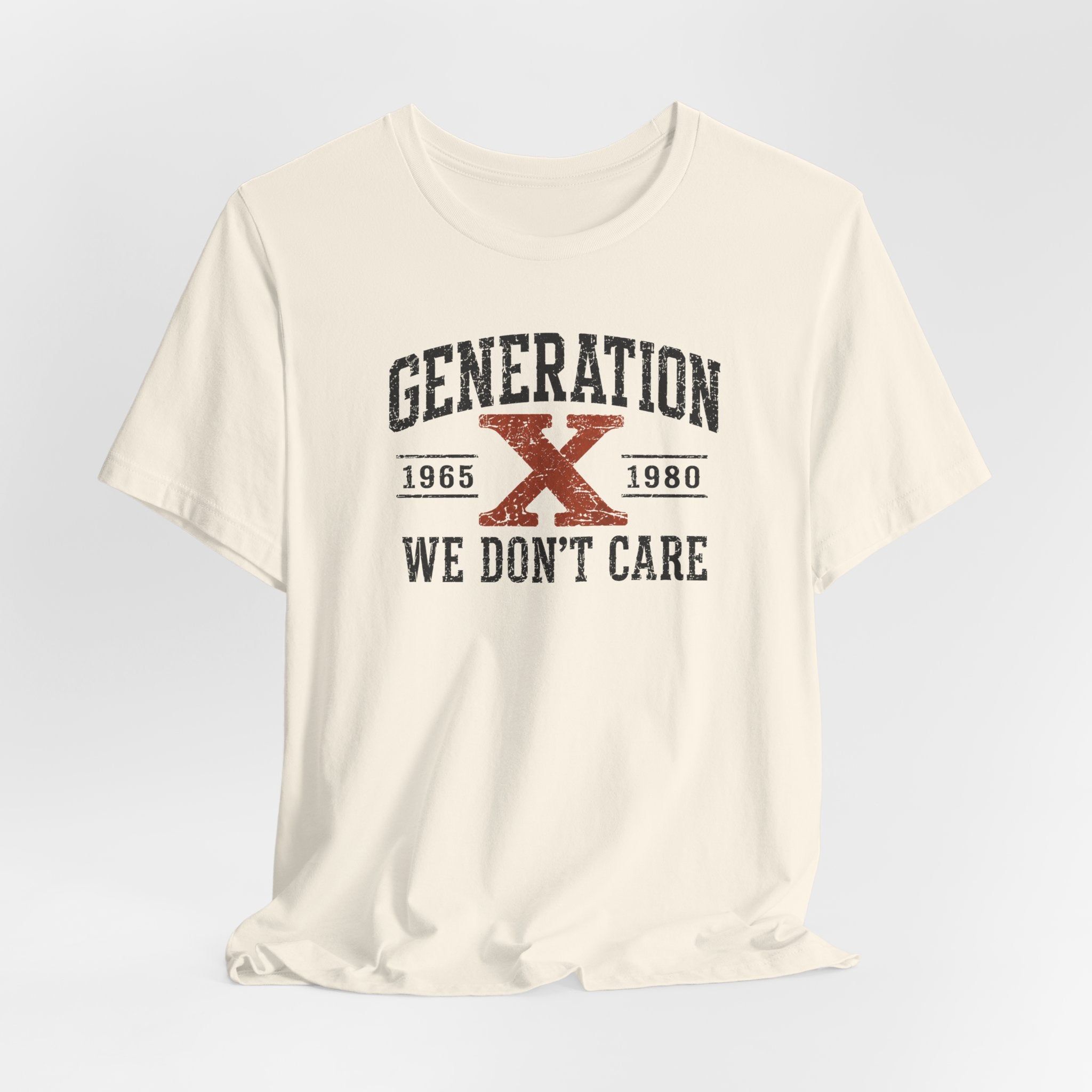 Generation X "We Don’t Care" Graphic Tee
