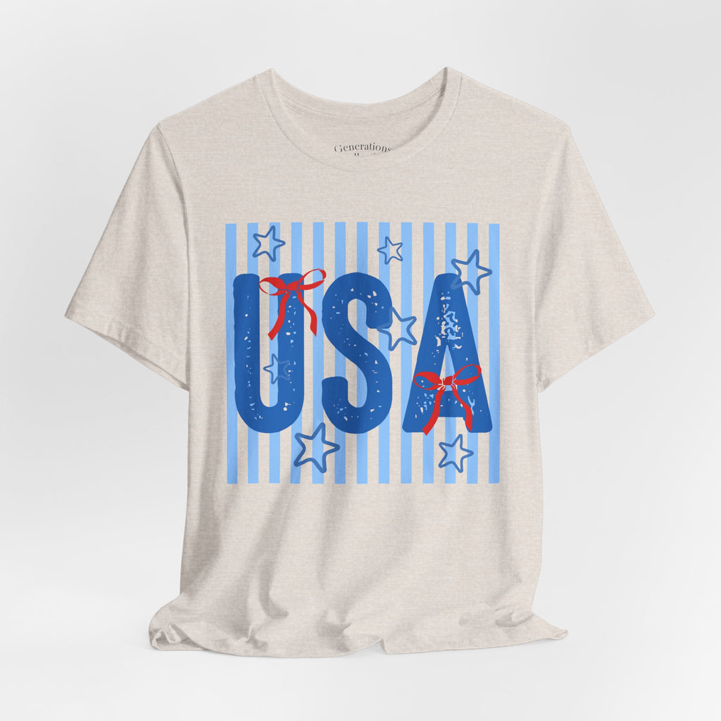 USA Stars Graphic Tee