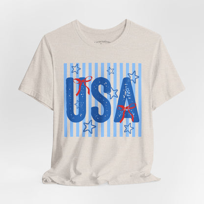USA Stars Graphic Tee