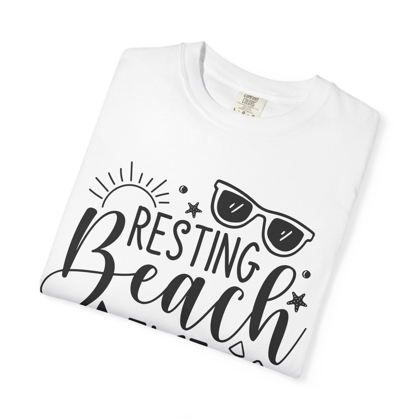 Resting Beach Face Tee