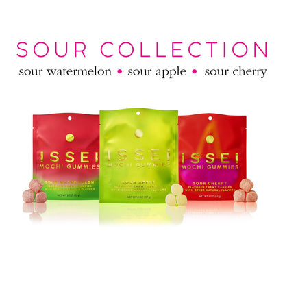 Sour Cherry Mochi Gummies