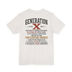 Generation X "We Don’t Care" Graphic Tee