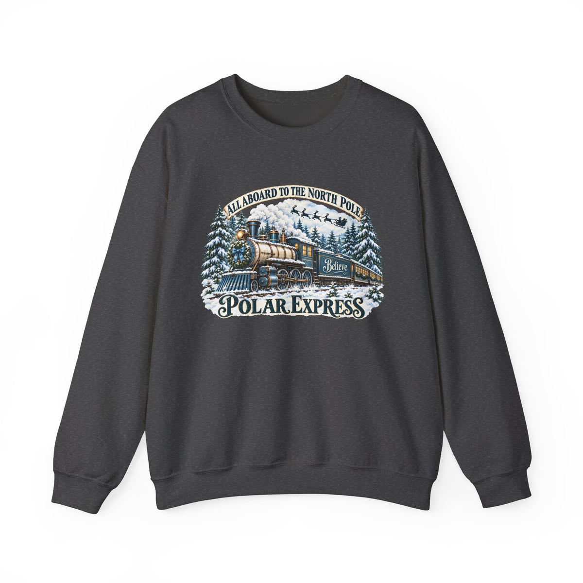 All Aboard Christmas Sweatshirt