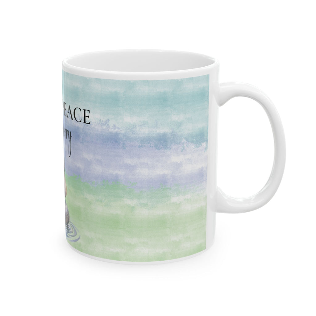 Inhale Peace, Exhale Worry Mug
