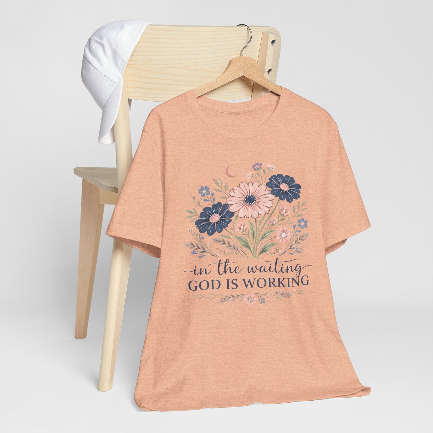 In the Waiting God Is Working Graphic Tee