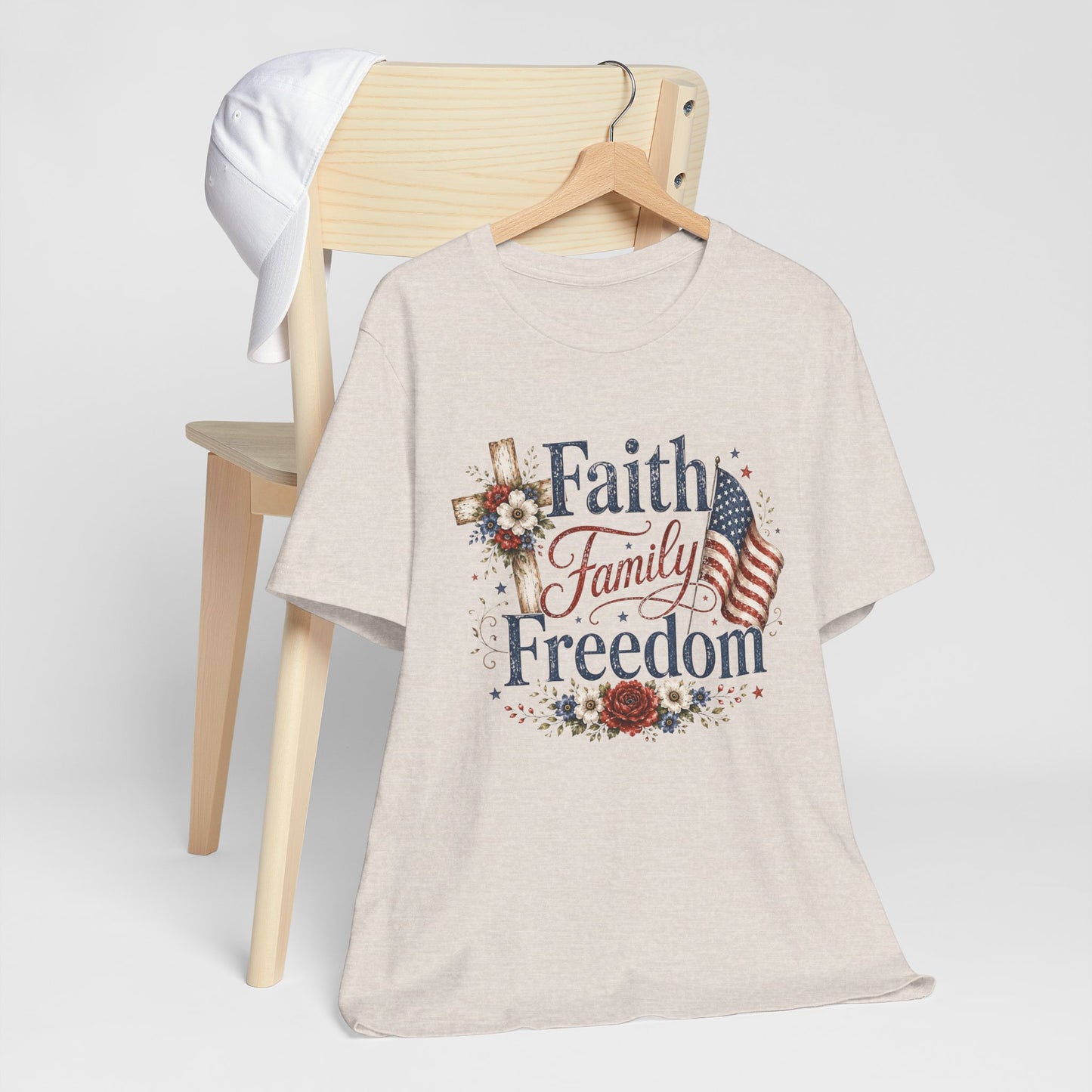 Faith Family Freedom Graphic Tee