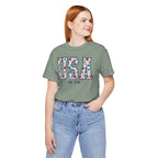 USA Floral EST. 1776 Graphic Tee