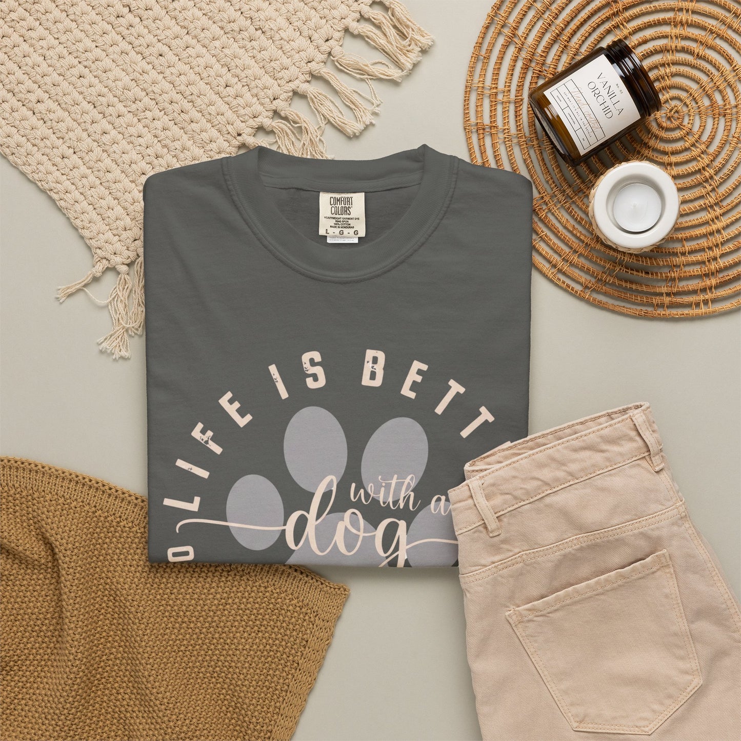 Better With a Dog Graphic Tee