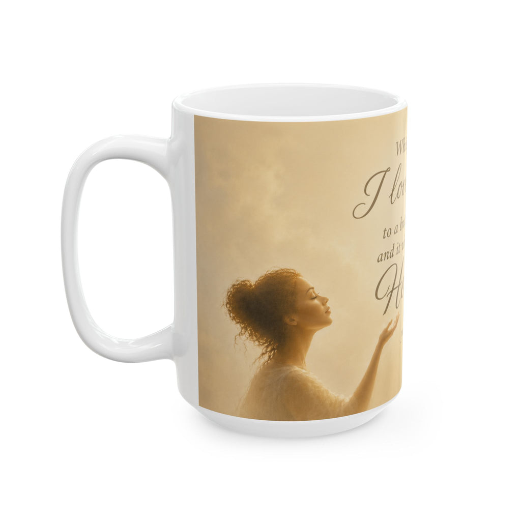 Carried On Butterfly Wings Mug