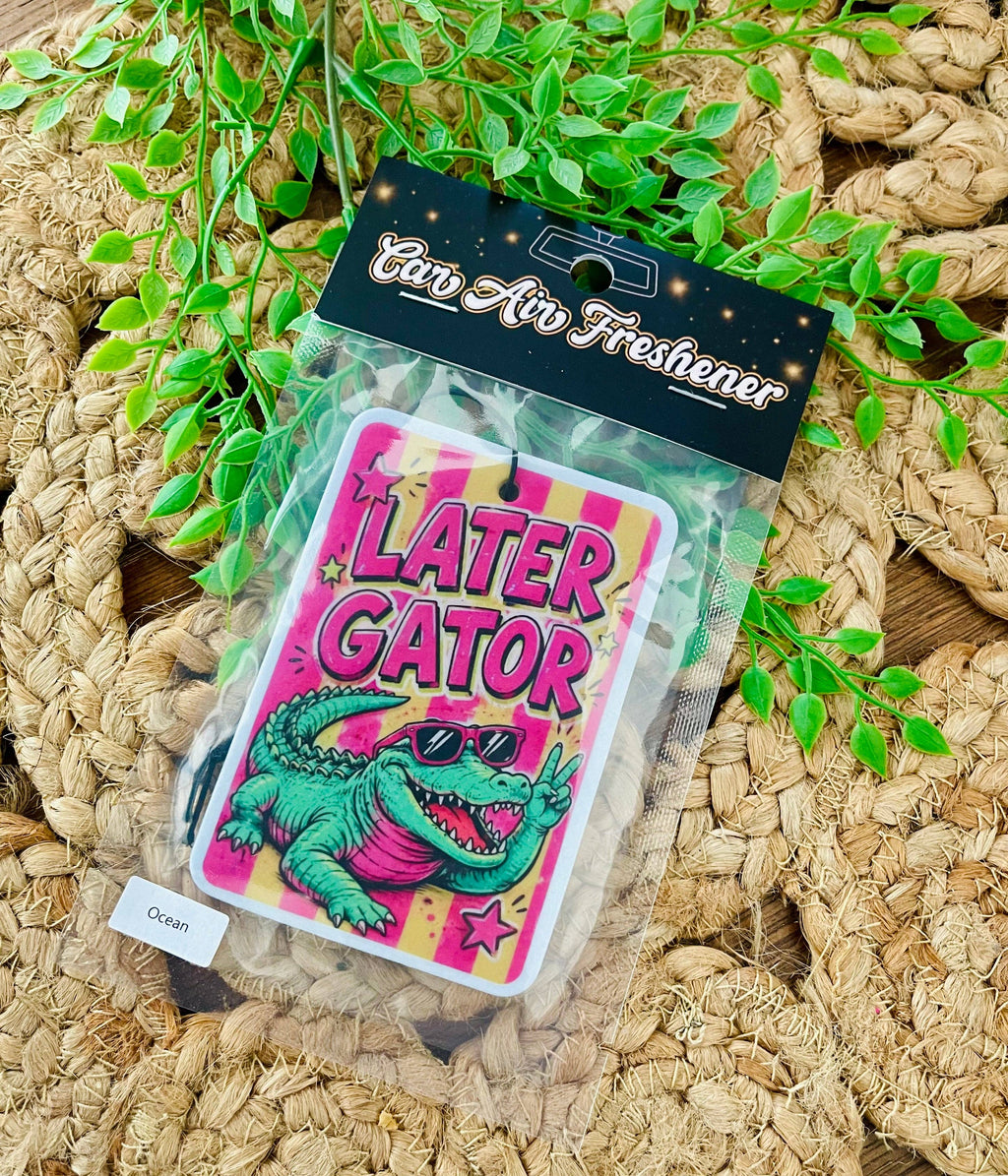 Later Gator Car Air Freshener