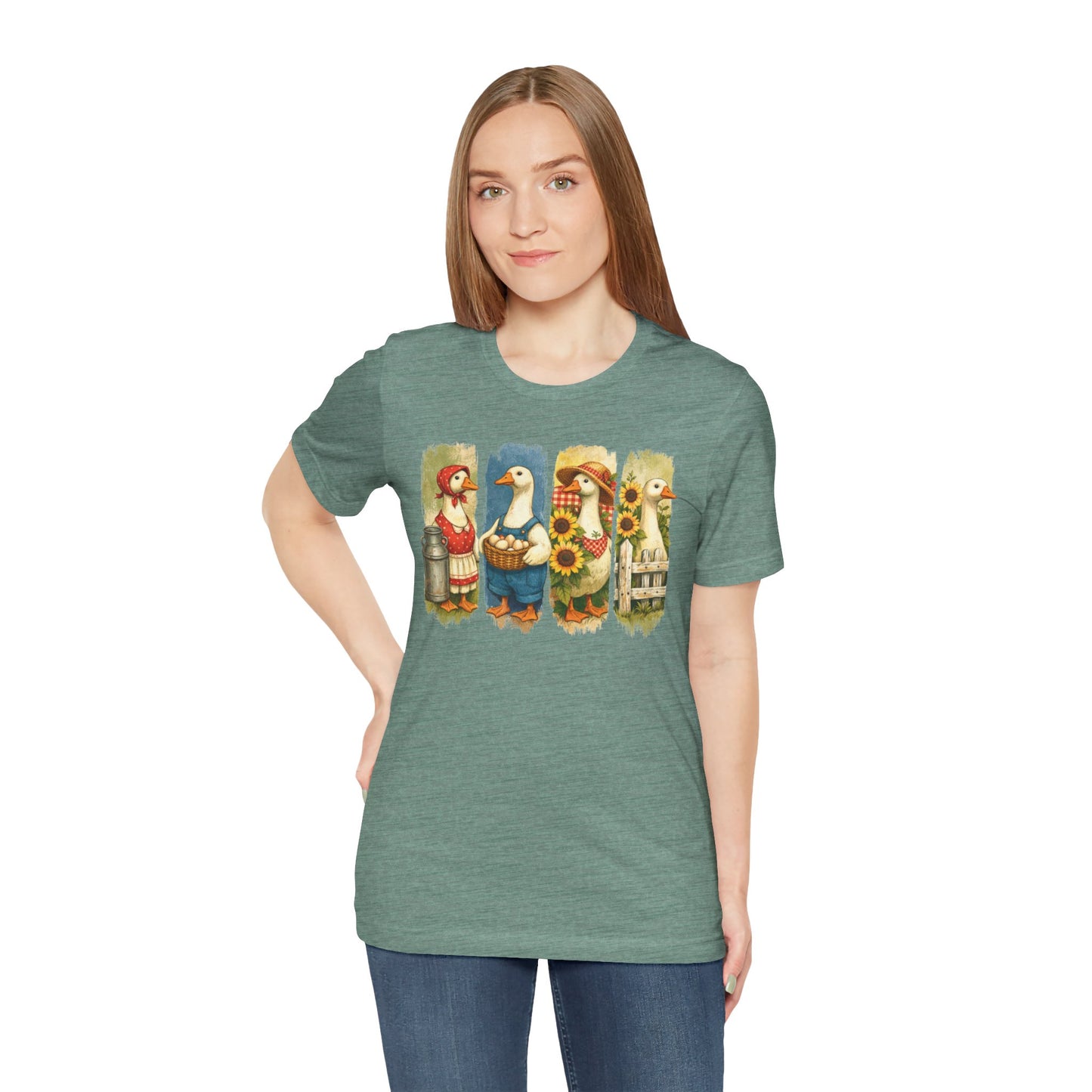 Porch Goose Parade Graphic Tee