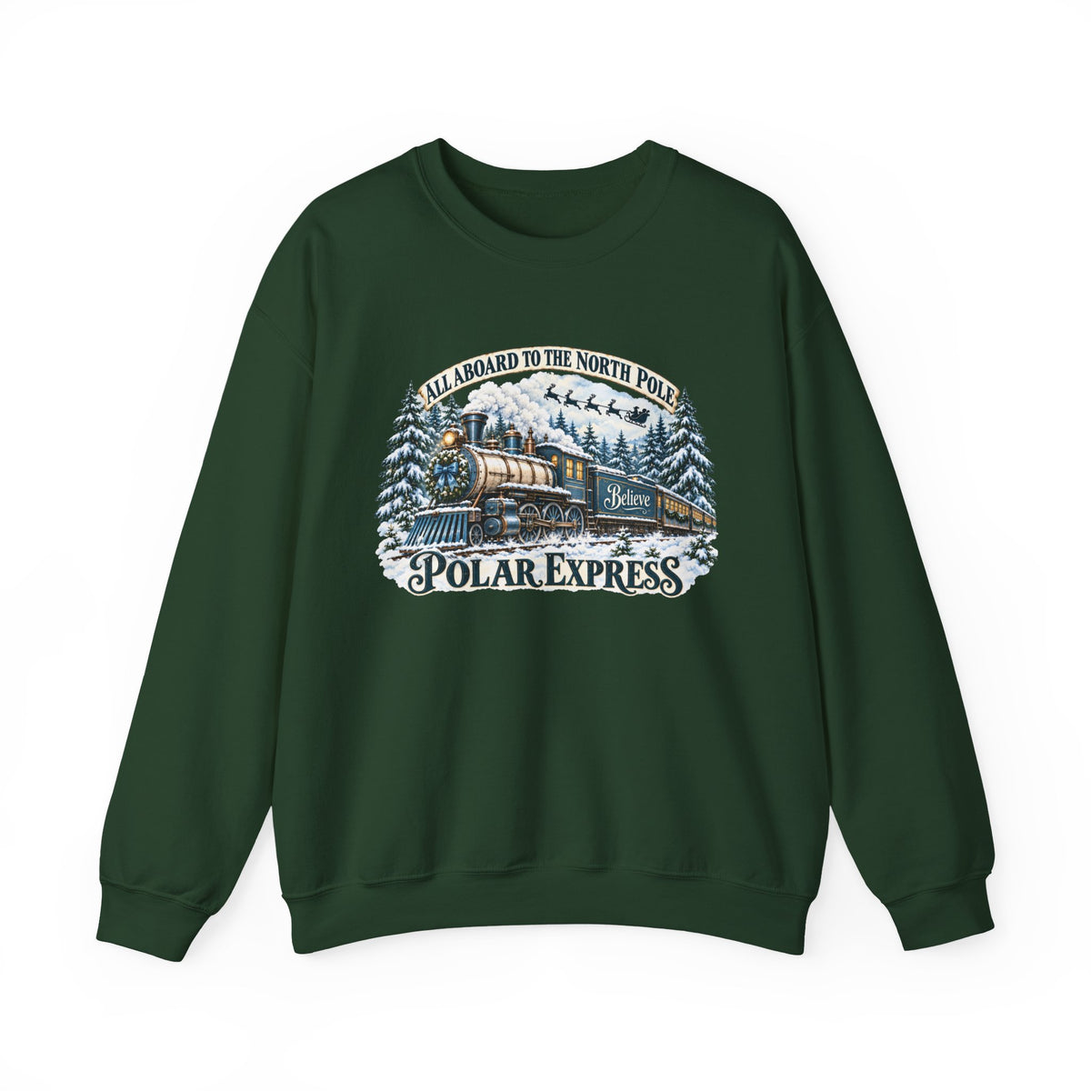 All Aboard Christmas Sweatshirt