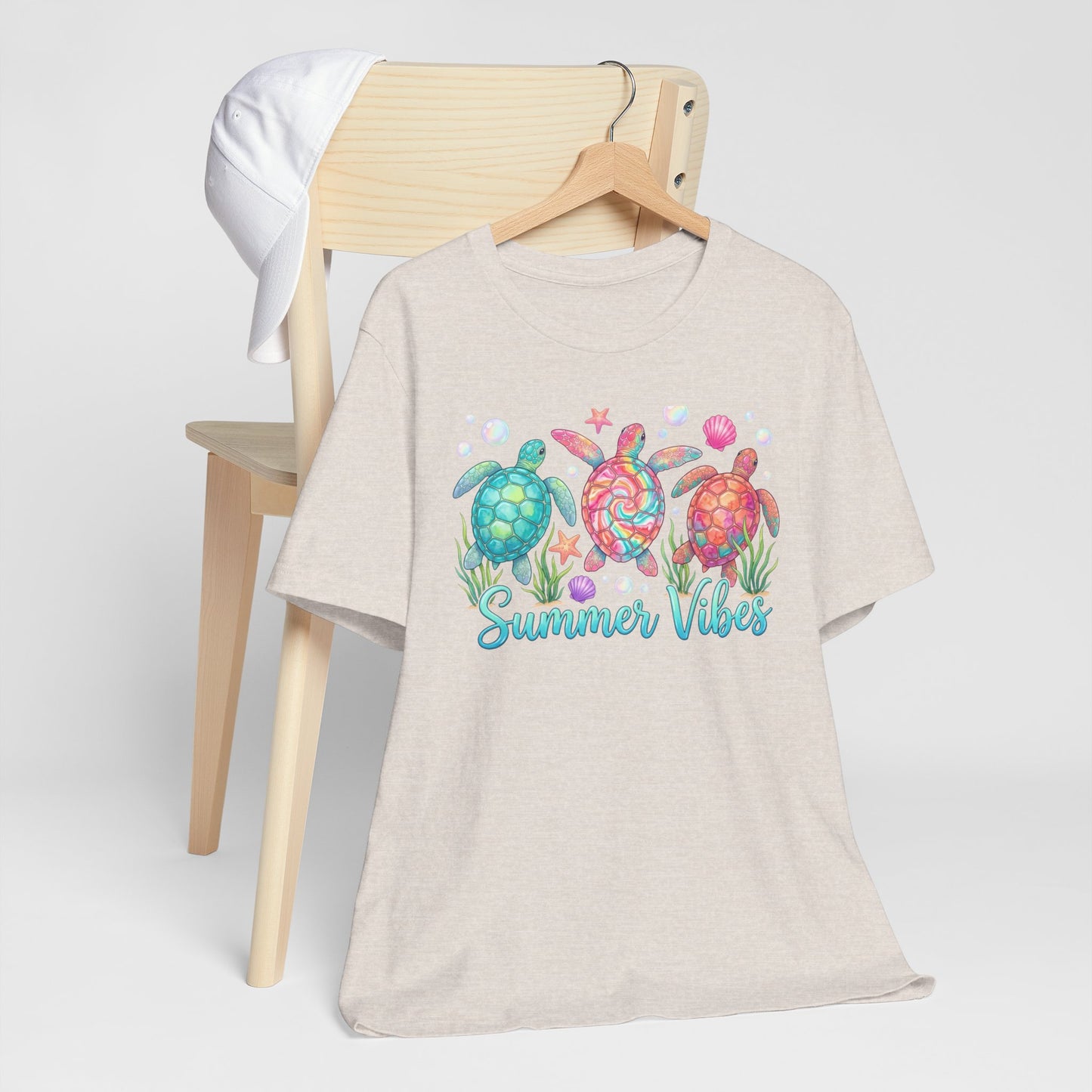 Summer Vibes Turtle Graphic Tee