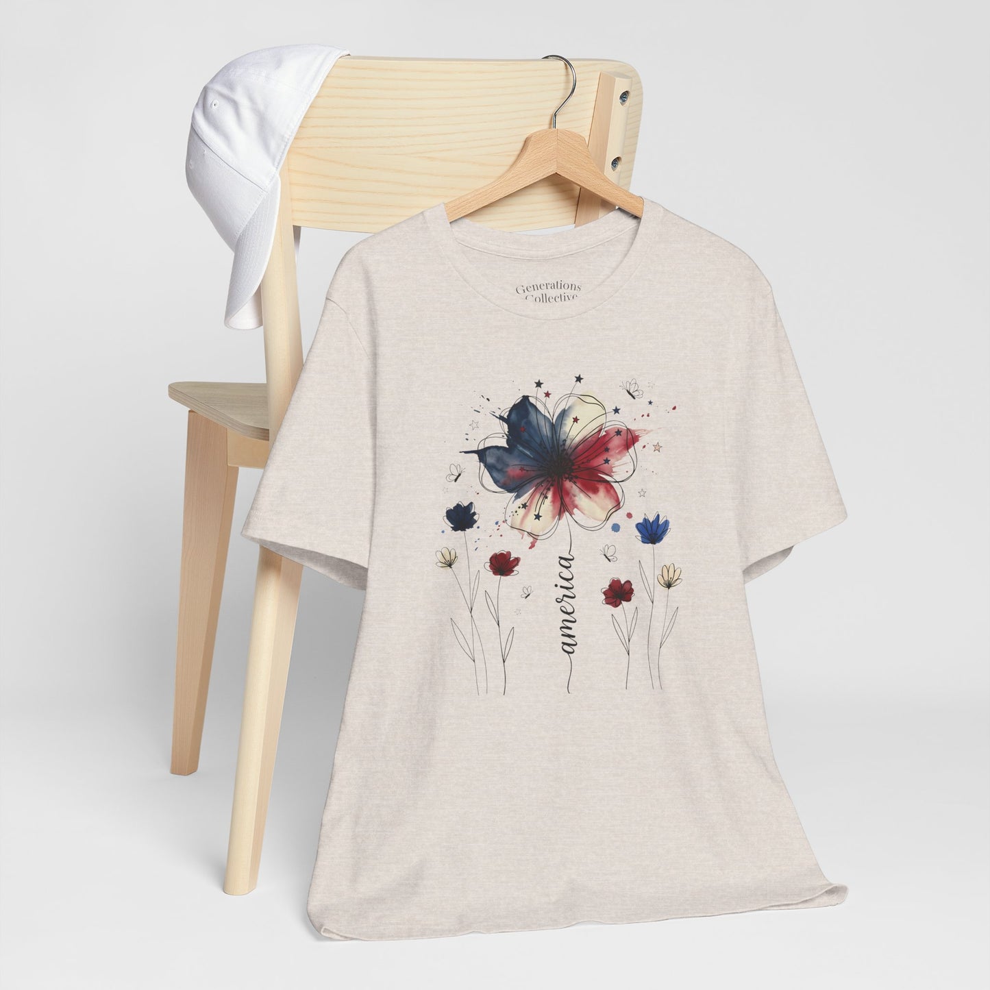America Bloom Graphic Tee