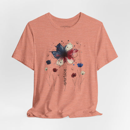 America Bloom Graphic Tee
