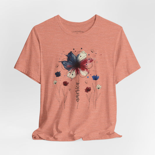 America Bloom Graphic Tee
