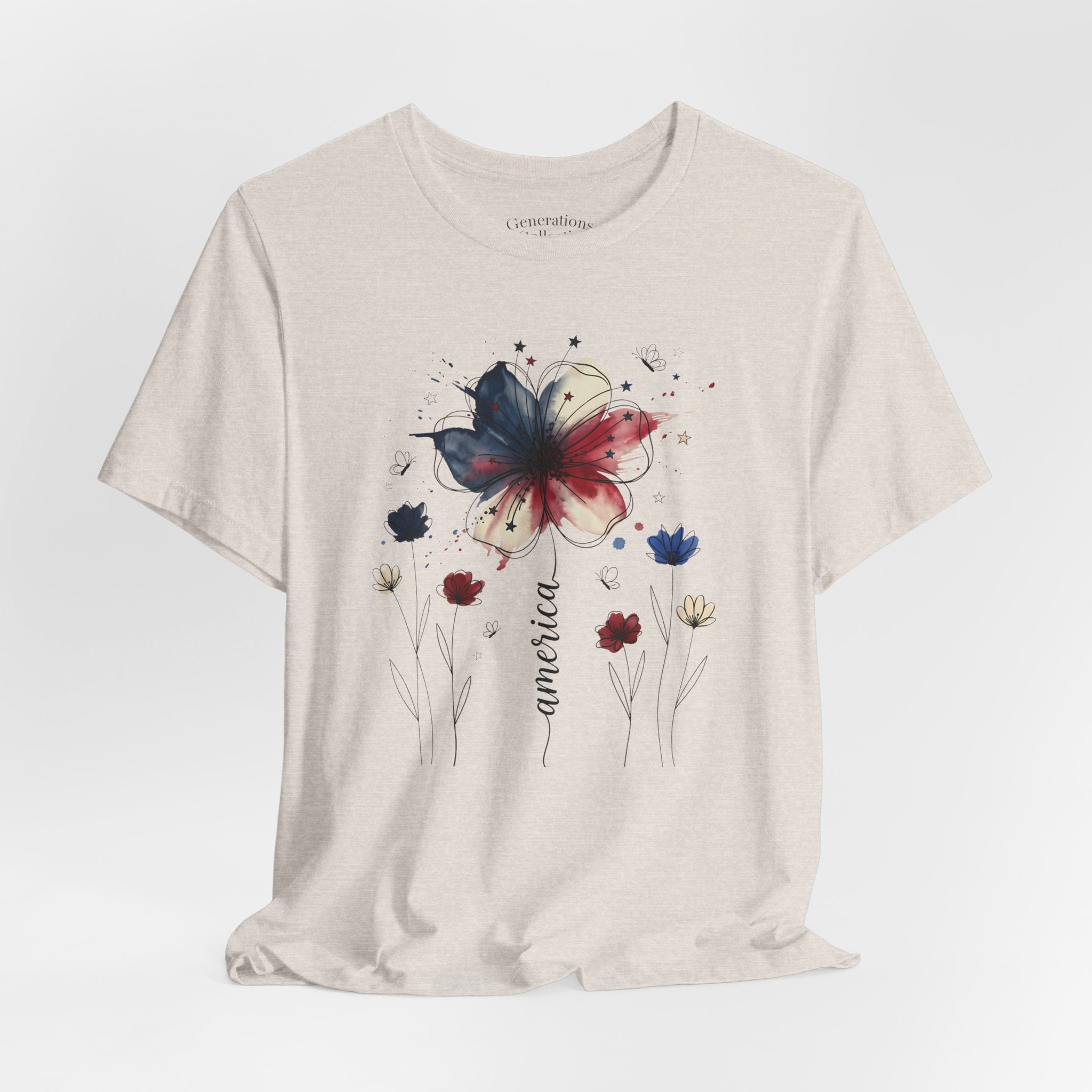 America Bloom Graphic Tee