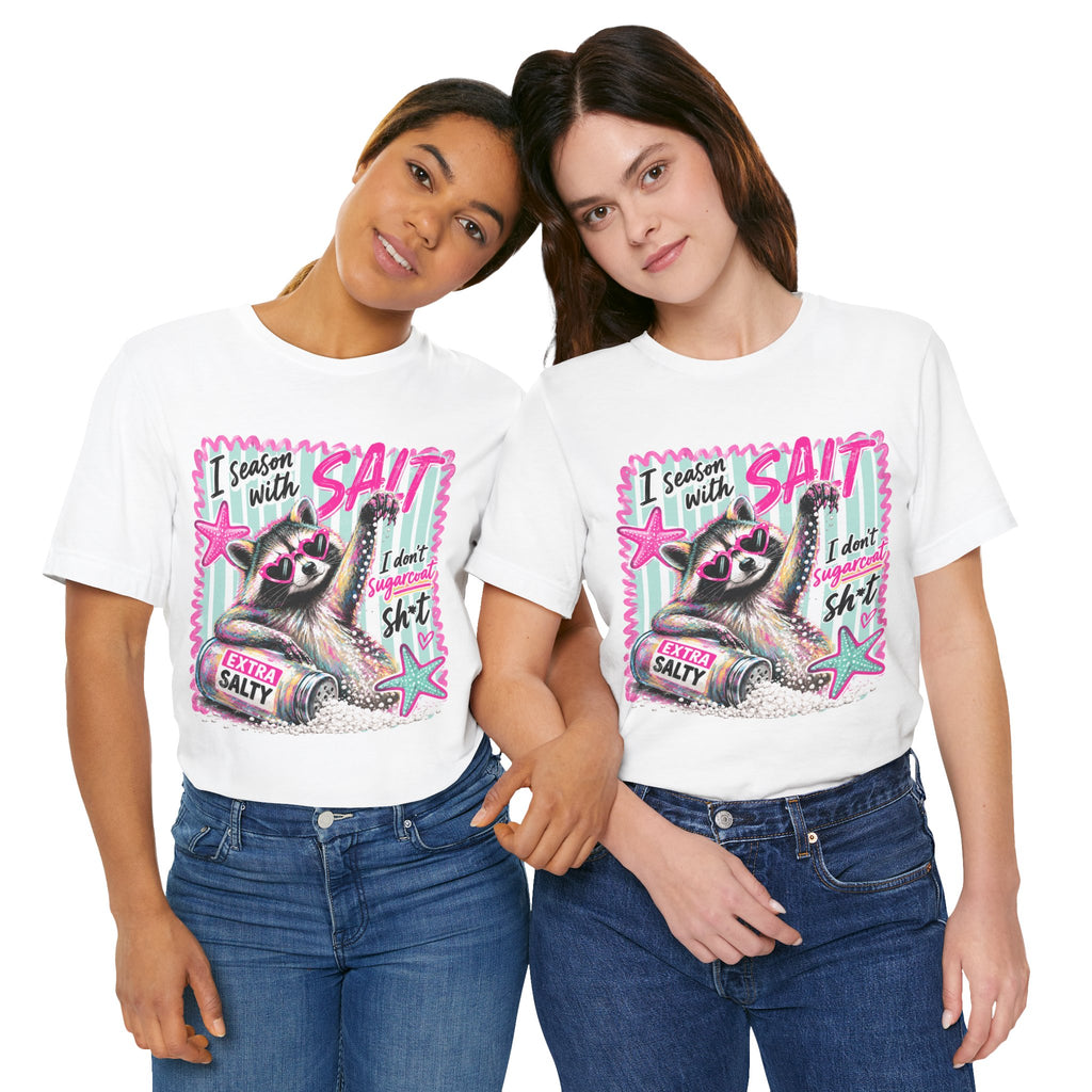 Seasoned With Salt Raccoon Tee