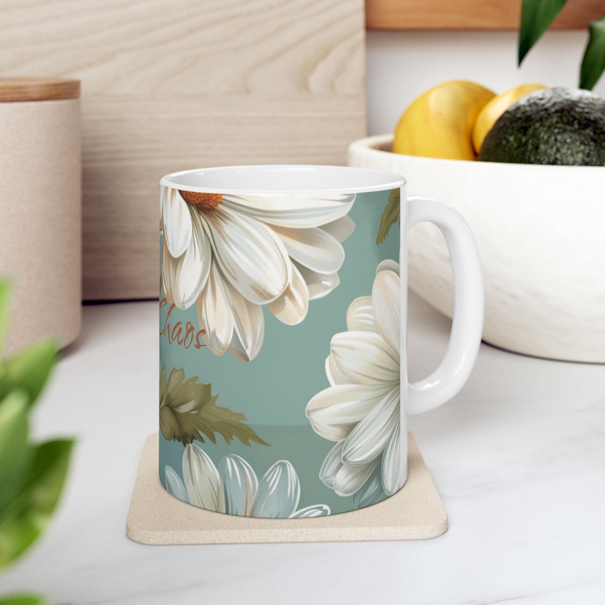 Delicate Chaos Daisy Mug