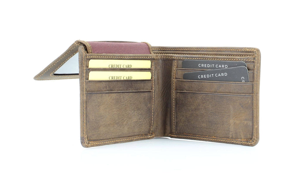 Canyon Trail Leather Bifold Wallet