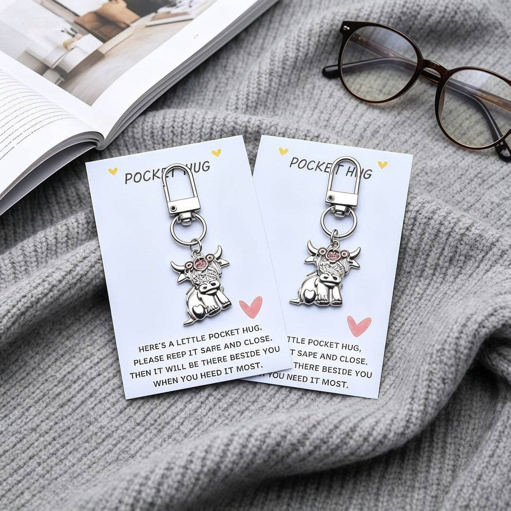 Highland Hugs Keychain