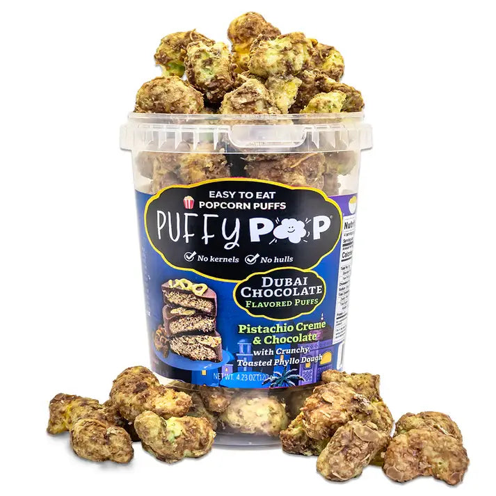 Crack Corn Dubai Chocolate Puffy Pop