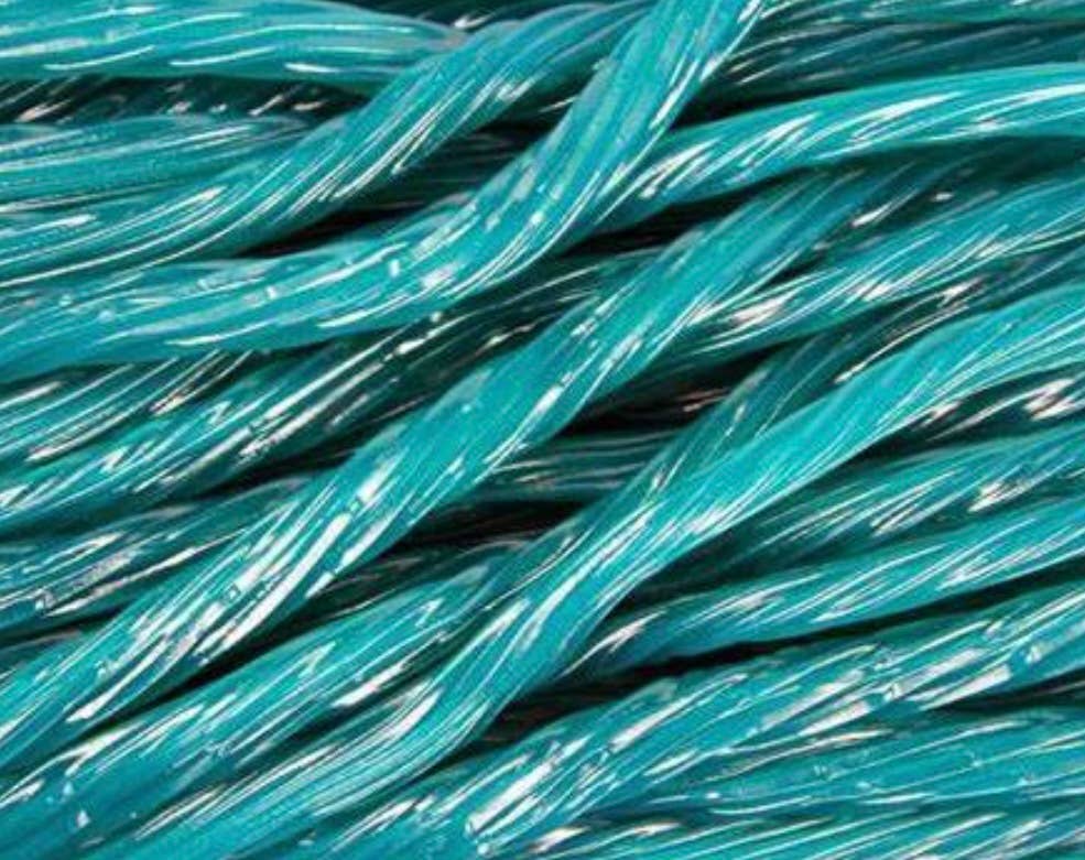 Gourmet Thick Cut Blue Raspberry Licorice