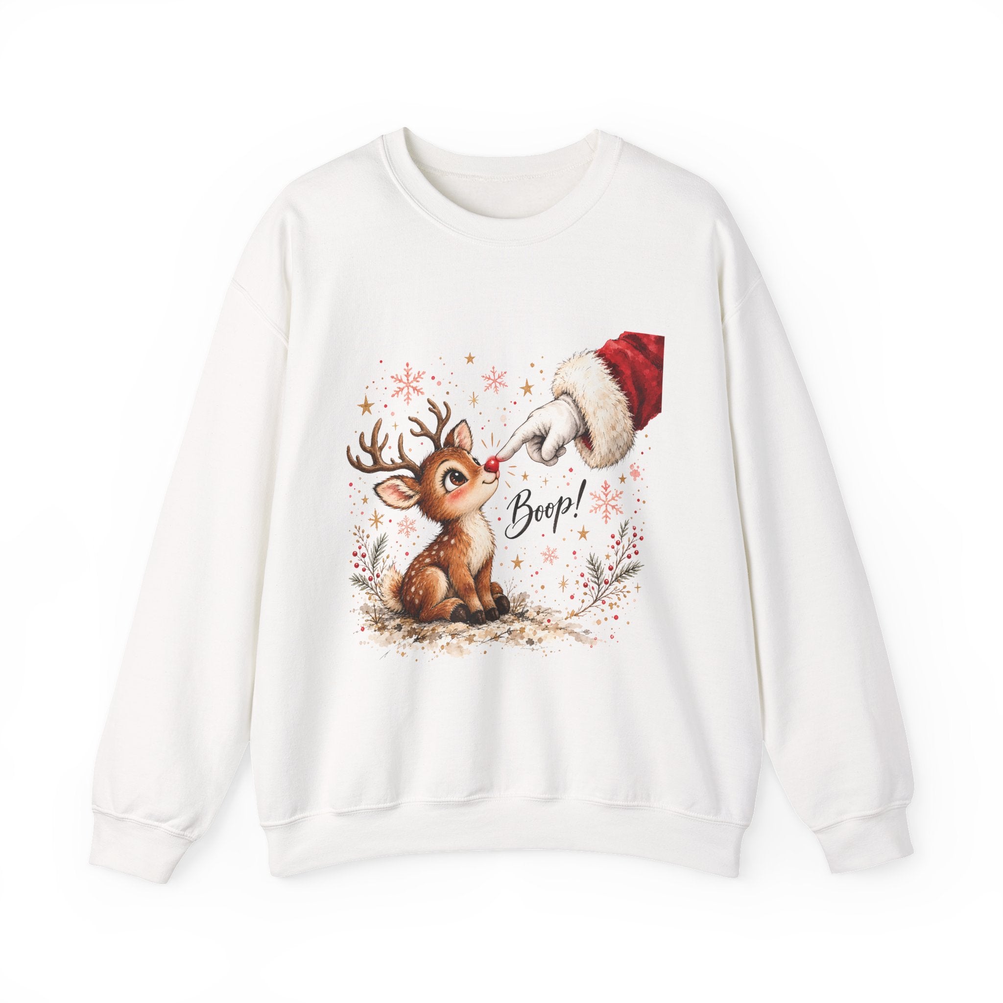 Santa’s Reindeer Boop Sweatshirt