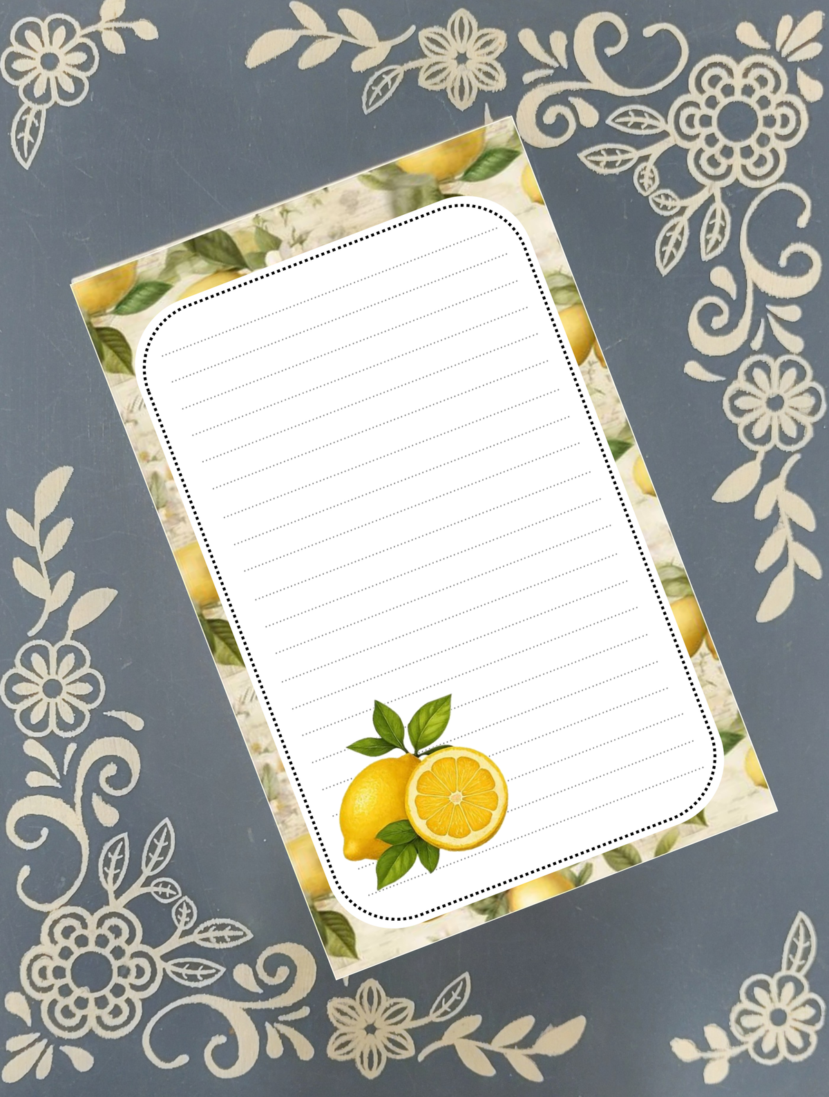 Lemon Drop Notepad