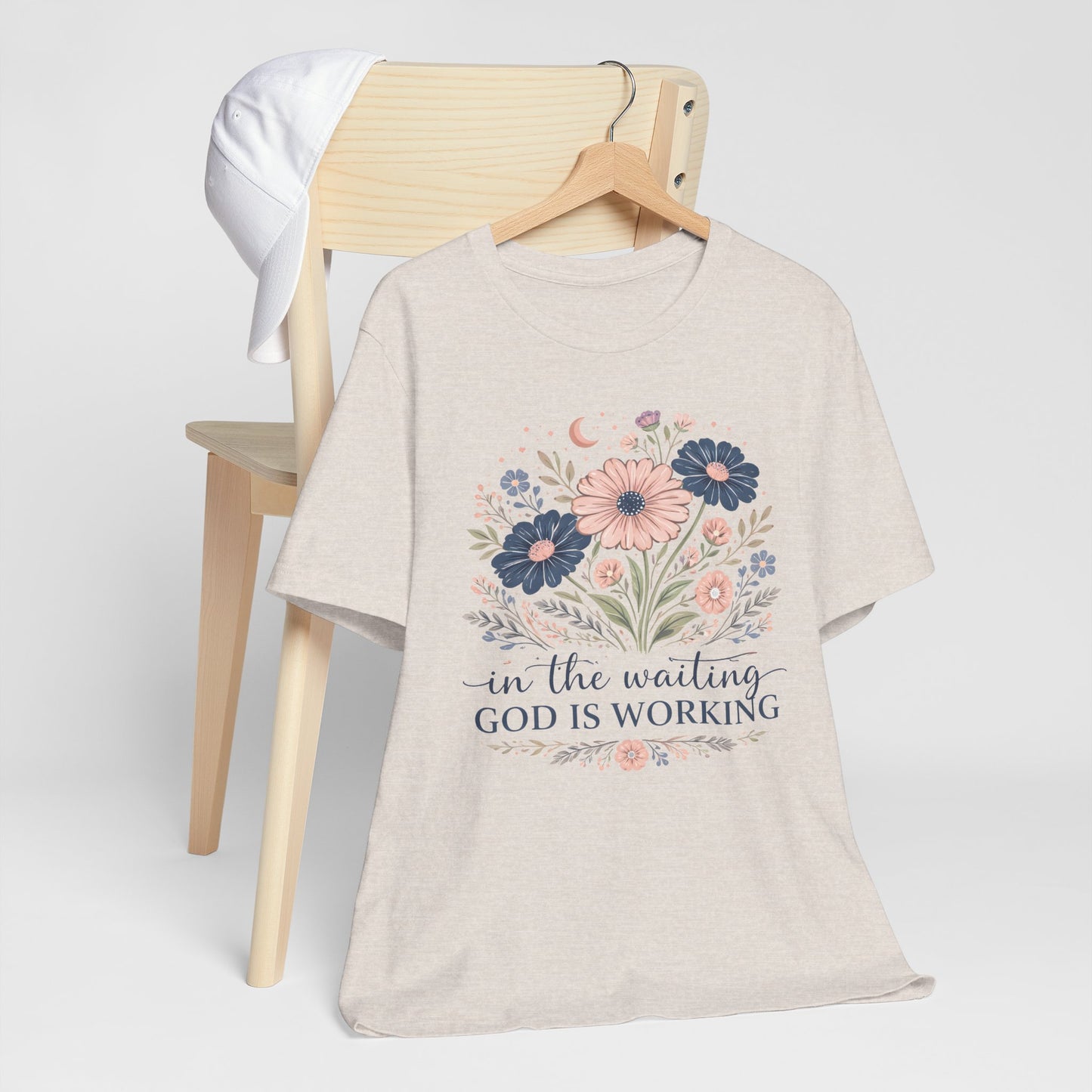 In the Waiting God Is Working Graphic Tee