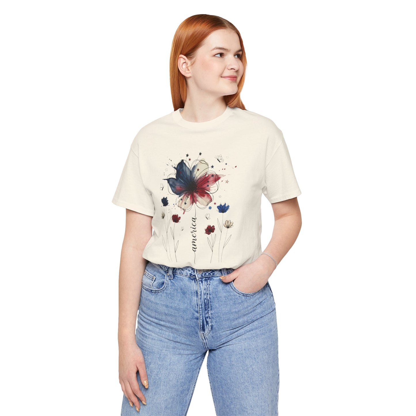 America Bloom Graphic Tee